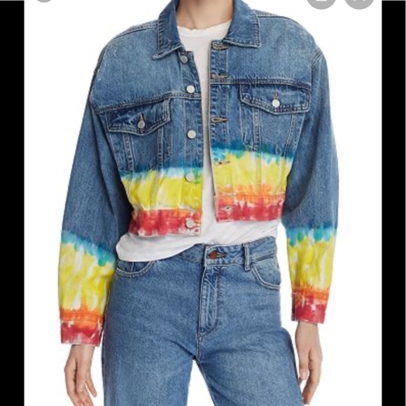 BLANK NYC Denim Tye Dye jacket SOLD OUT in stores - Picture 4 of 8